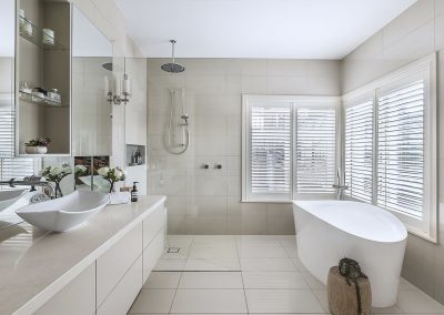 Modern White Bathroom